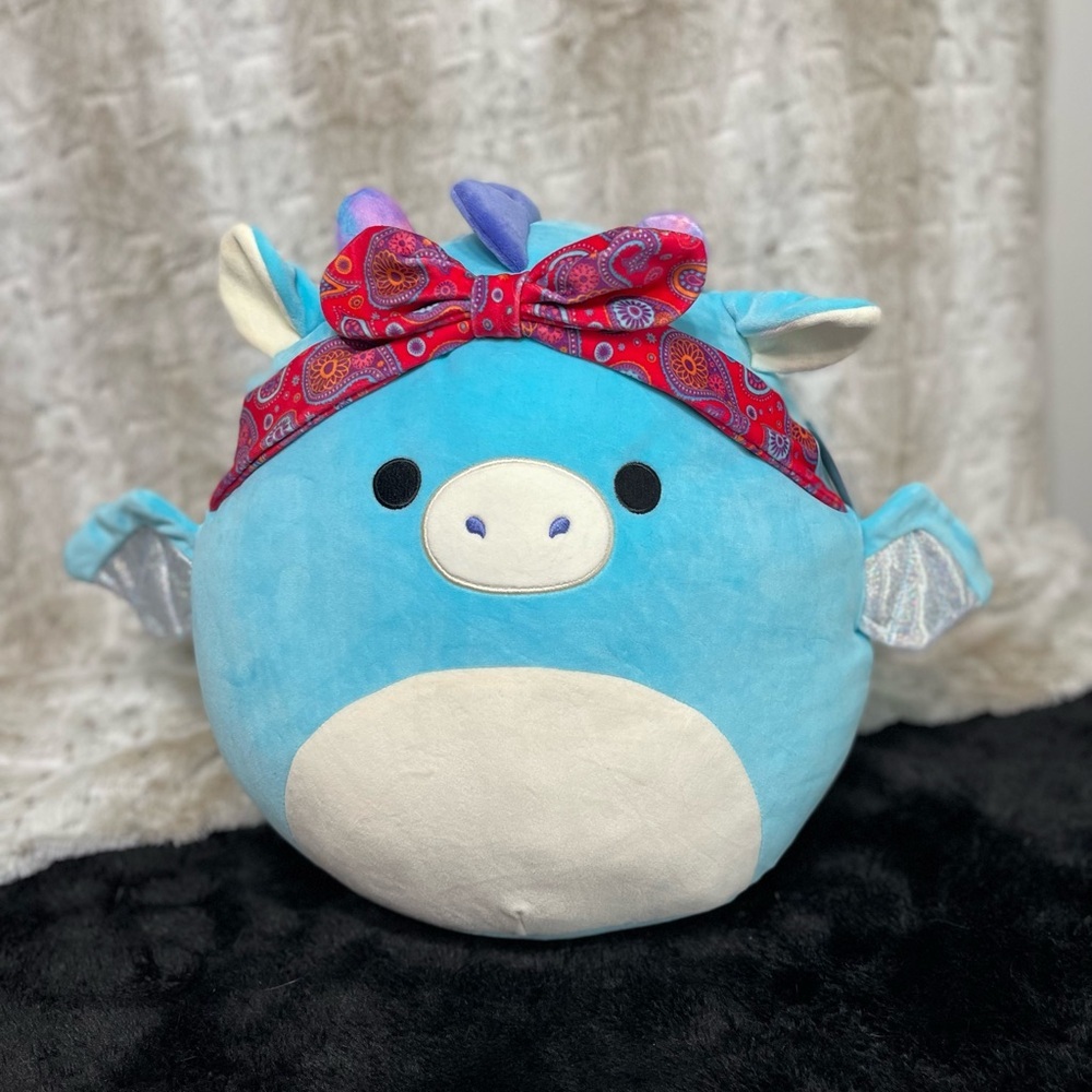 Tatiana the Blue Dragon 16” Squishmallow​